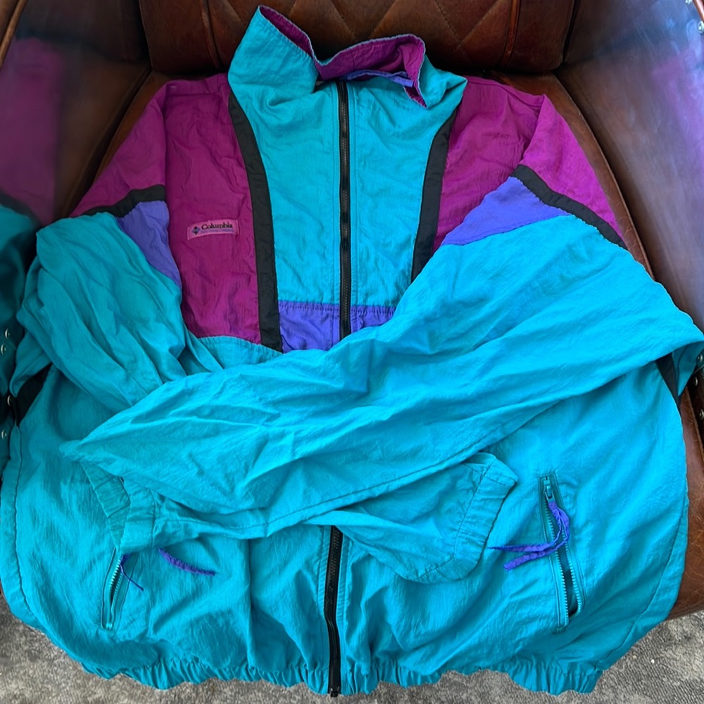 Vintage Columbia Windbreaker